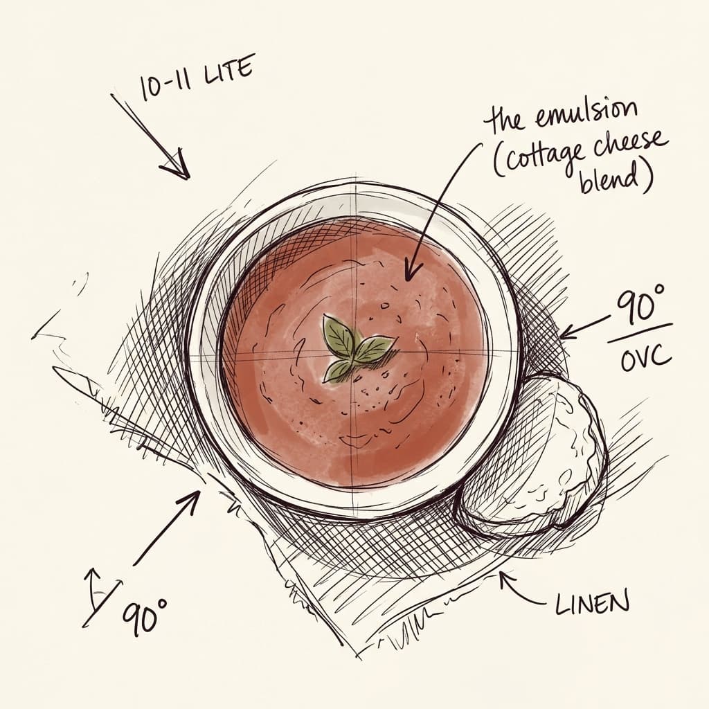 High Protein Tomato Soup